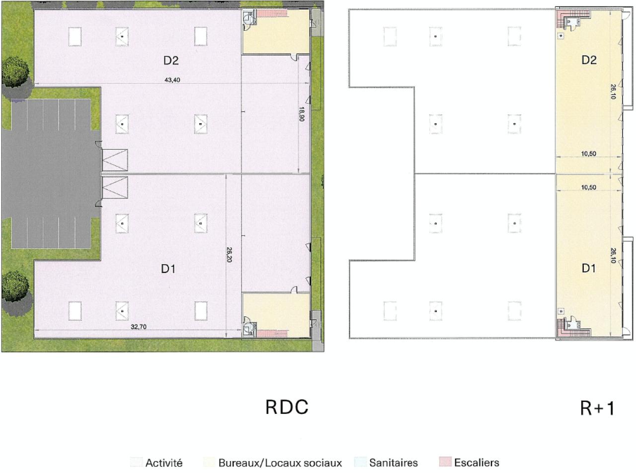 Local d'activité Persan 2536m² Vente local d'activité Persan Val-d'Oise OVACT2531970 1